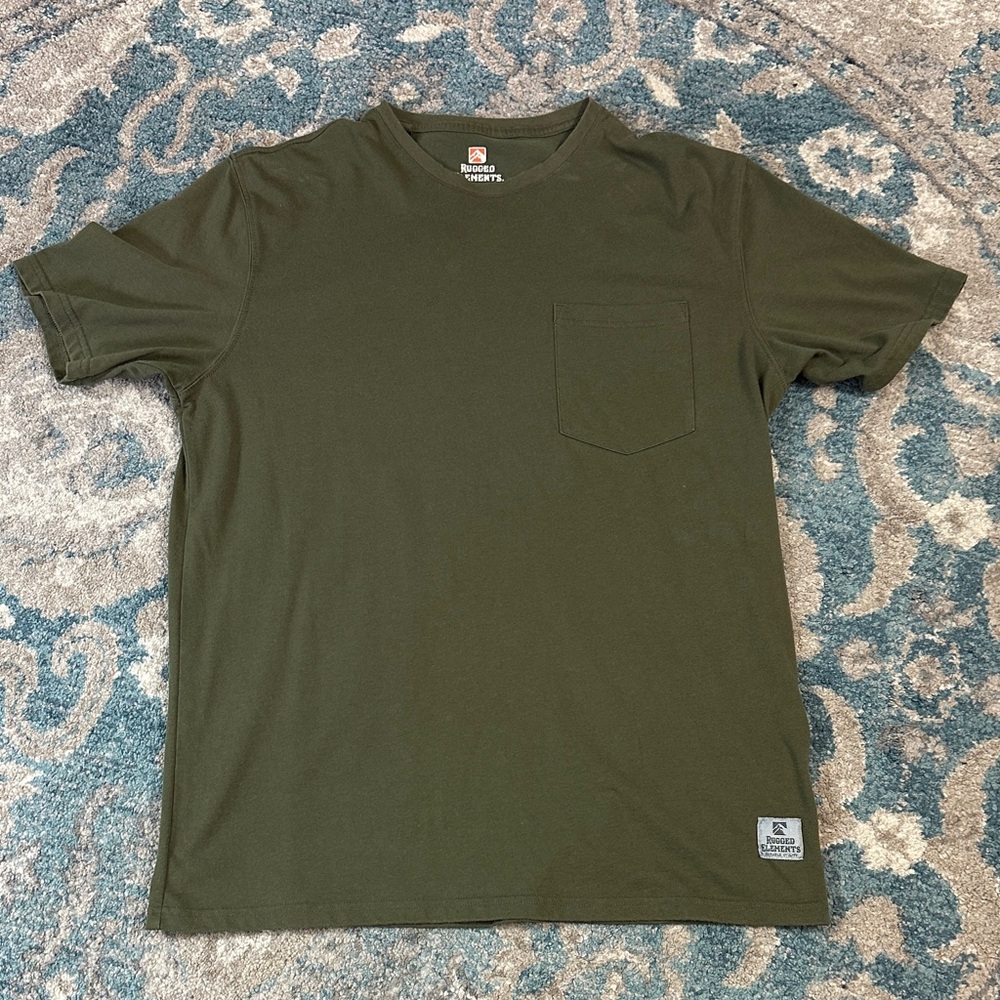 Men's Olive Green T-Shirt